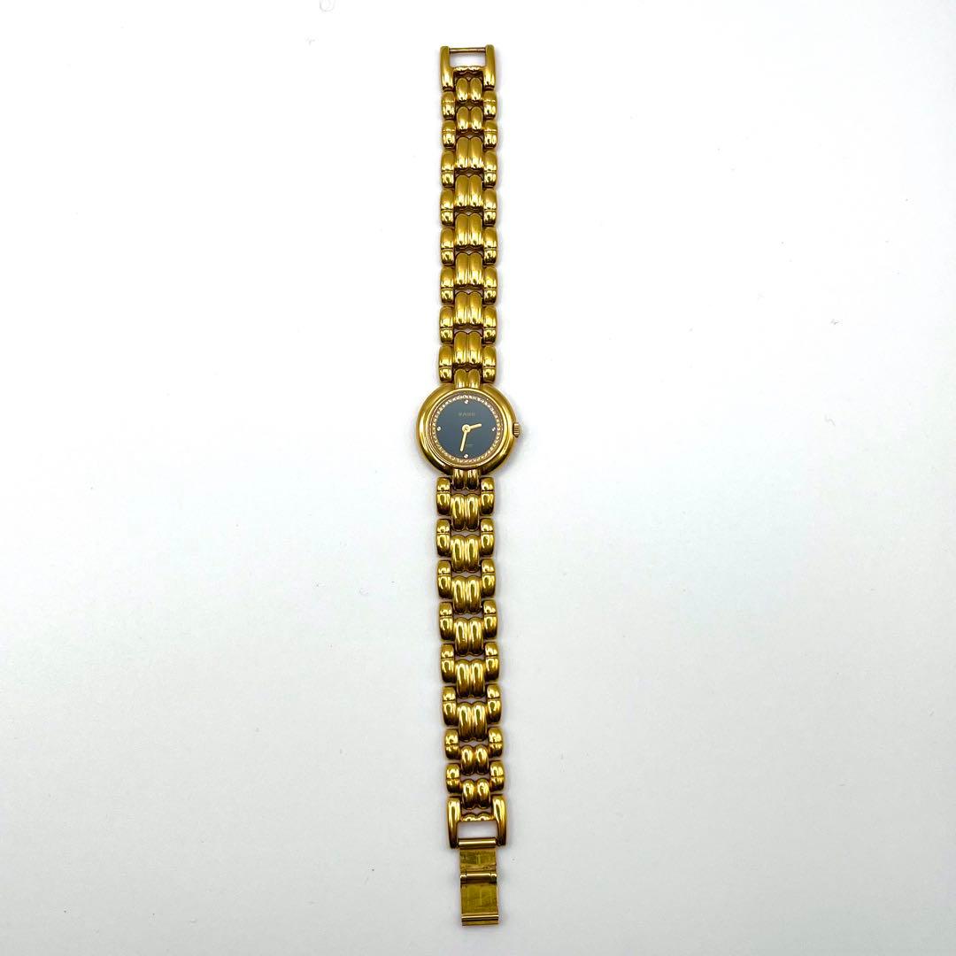 【稼働品】ラドー　LeSoir 腕時計 メンズ クオーツ ゴールド ダイヤ