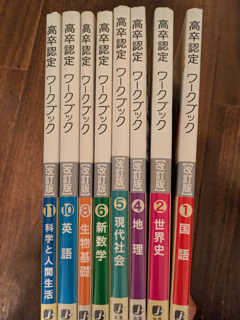 高卒認定ワークブック 全8冊セット