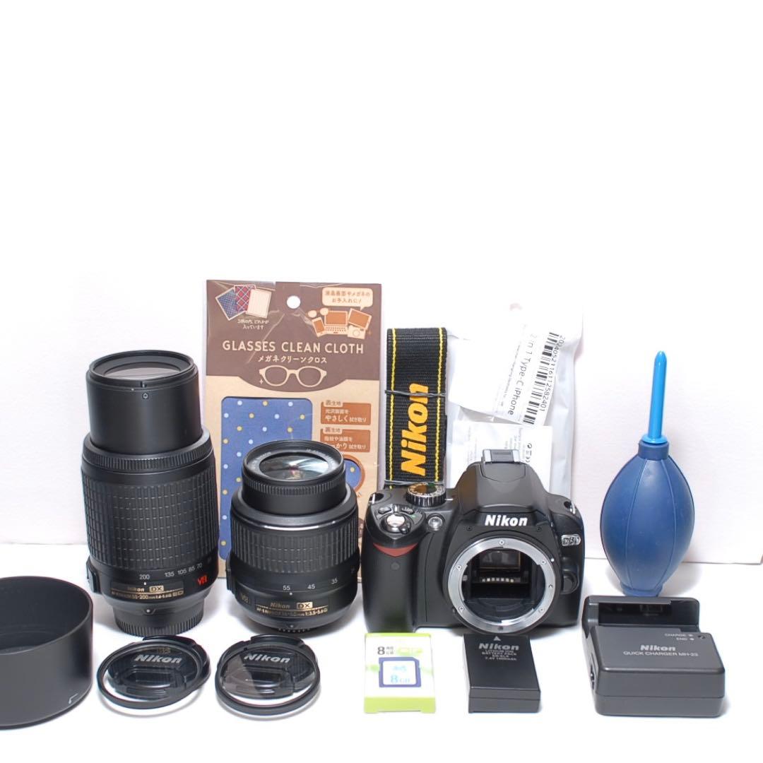 望遠レンズデビュー✨Nikon D60✨ ダブルレンズ✨スマホ転送✨少シャッター