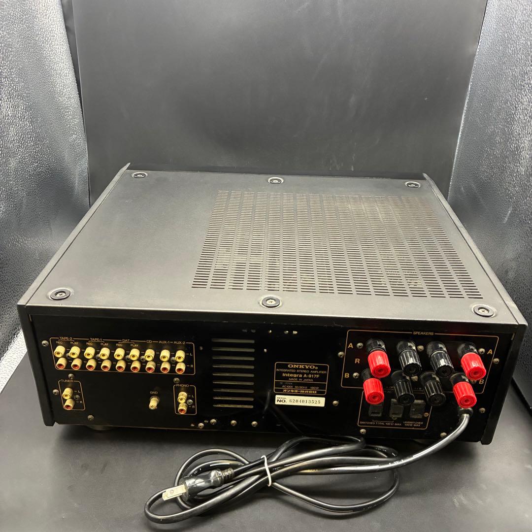 【通電確認済み】ONKYO オンキョー Integra A-917F ジャンク
