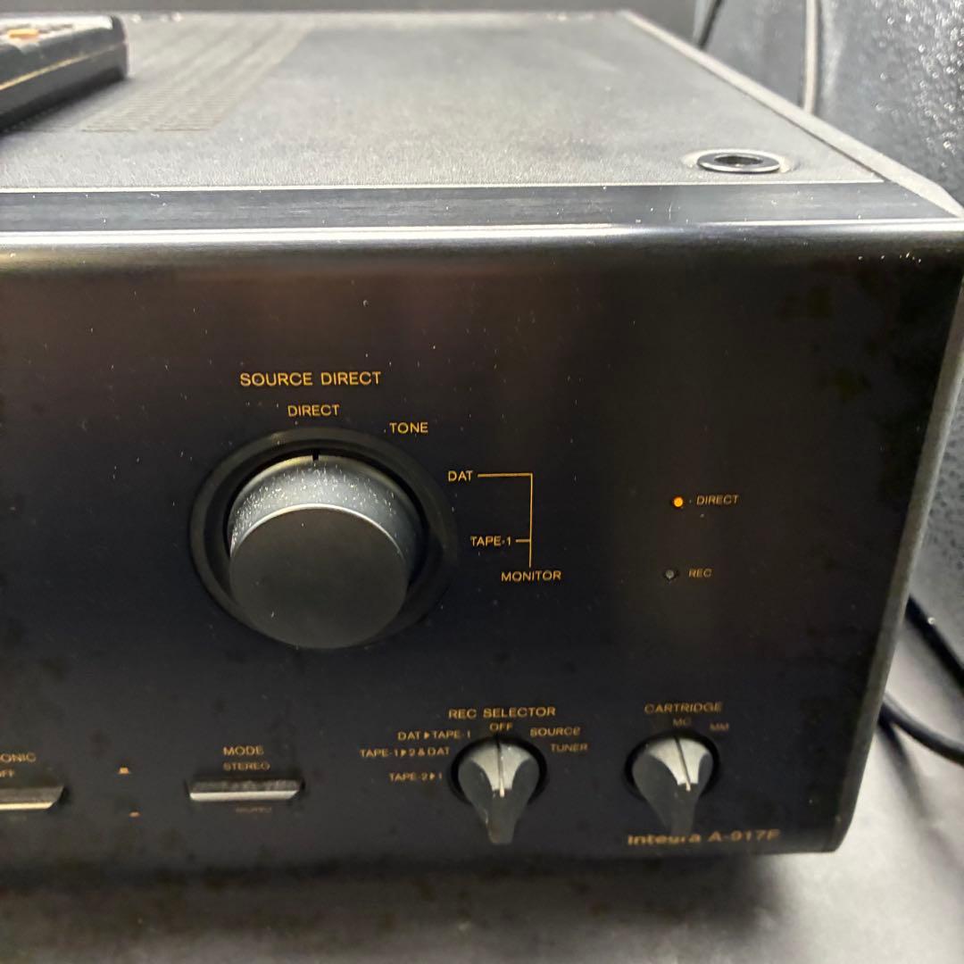 【通電確認済み】ONKYO オンキョー Integra A-917F ジャンク