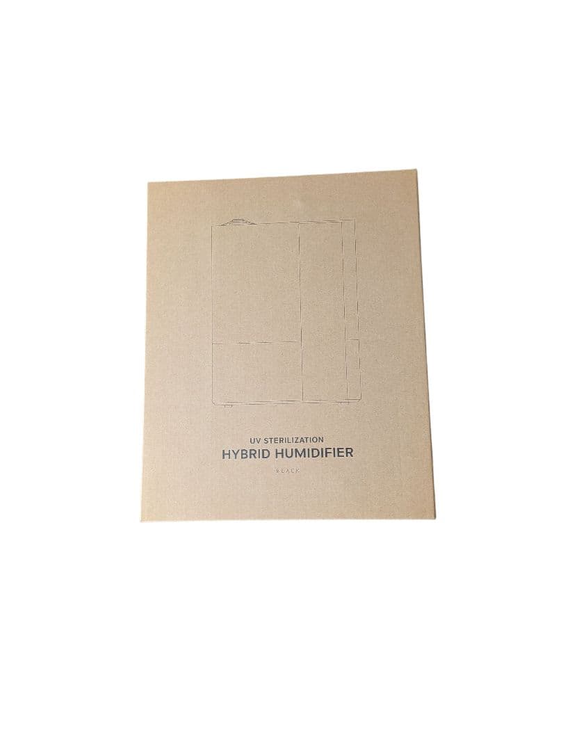 モダンデコ UV除菌機能付きハイブリット加湿器 JXH003J‐BK 黒