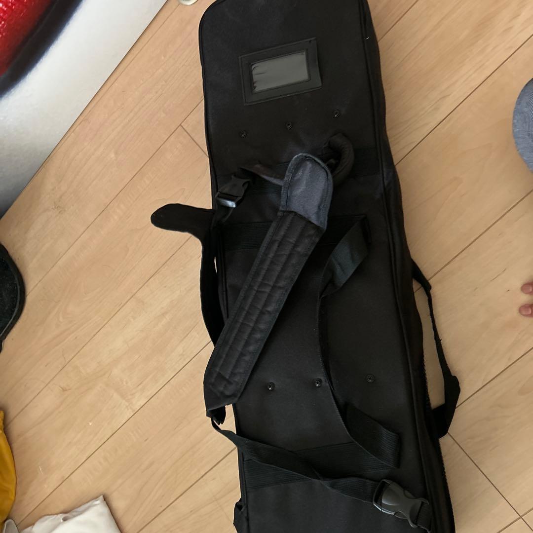 木*下様 沖縄三味線　三味線本体 ヘビ柄 ケース付き