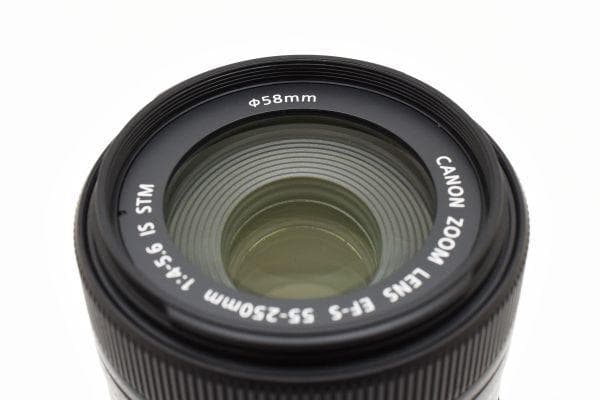 美品 Canon EF-S 55-250mm F4-5.6 IS STM