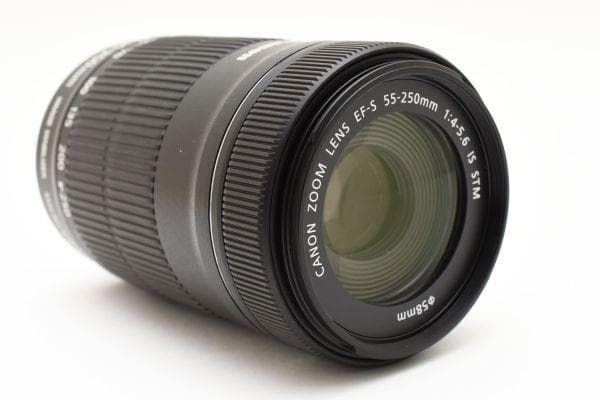 美品 Canon EF-S 55-250mm F4-5.6 IS STM