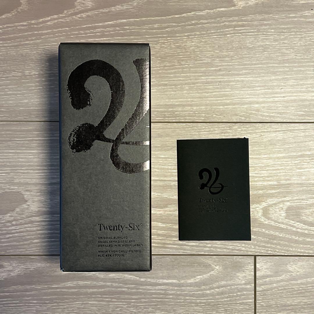 【初回限定品】26Twenty-Sixパクソジュンジャパニーズウイスキー