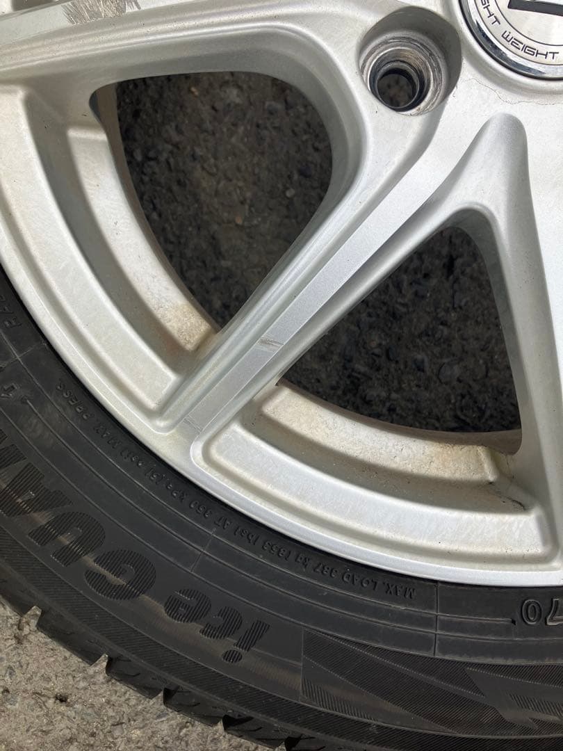 14インチ 冬タイヤアルミセット ヨコハマタイヤ155/65R14軽自動車送料込