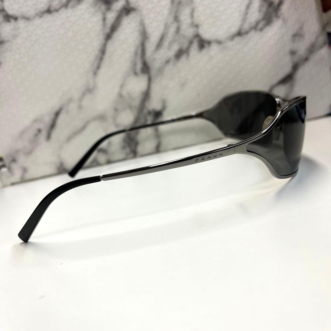 愛*華様 PRADA SPR60E 5AV-1A1 ブラック サングラス プラダ