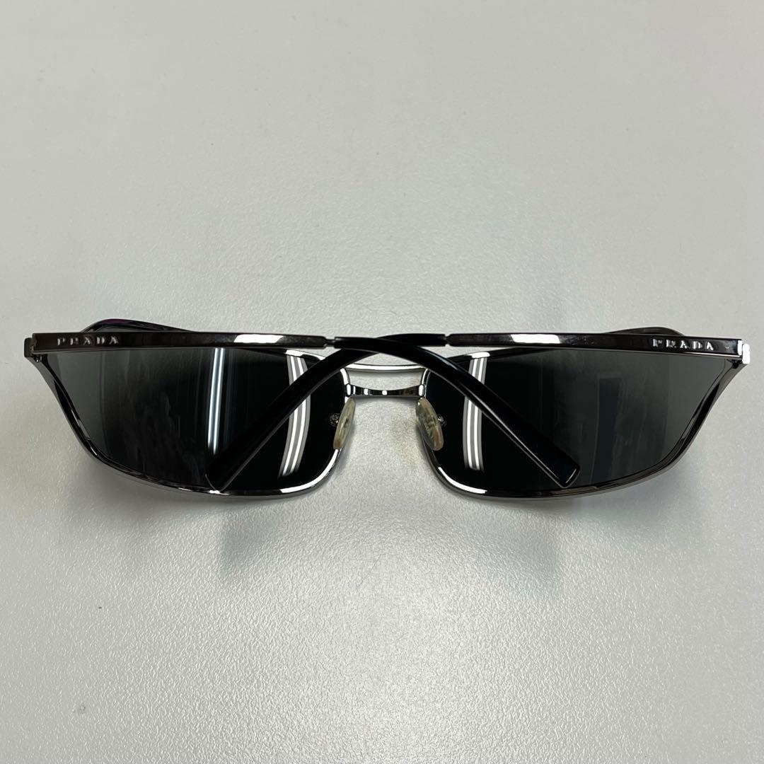 愛*華様 PRADA SPR60E 5AV-1A1 ブラック サングラス プラダ