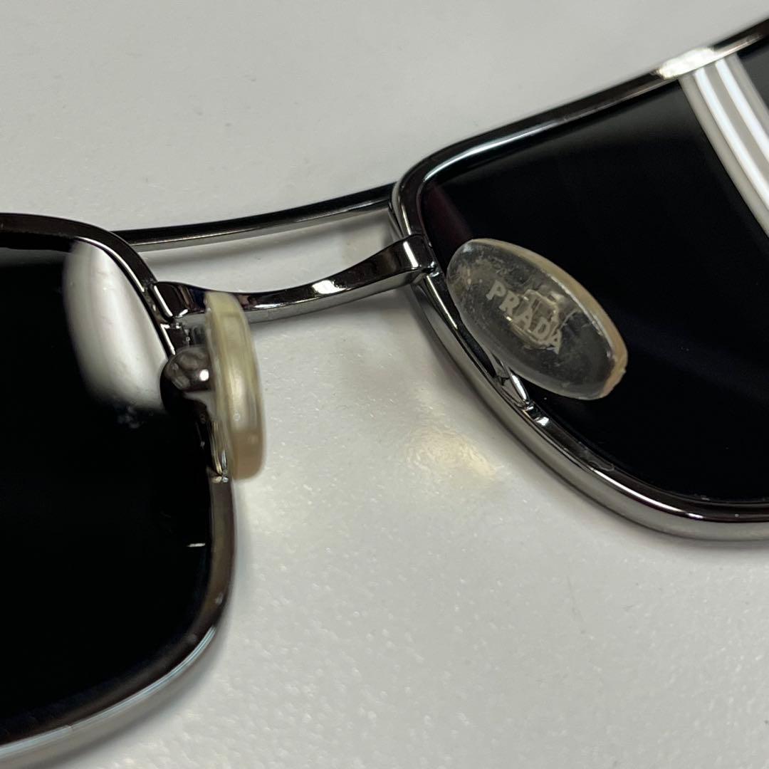 愛*華様 PRADA SPR60E 5AV-1A1 ブラック サングラス プラダ