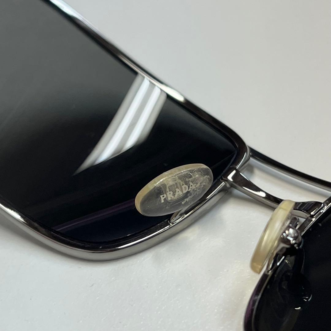 愛*華様 PRADA SPR60E 5AV-1A1 ブラック サングラス プラダ