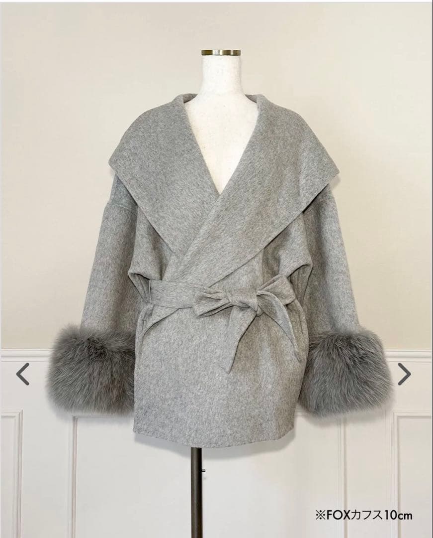 週末SALE ubig ウールダブルフェイスフーディfox