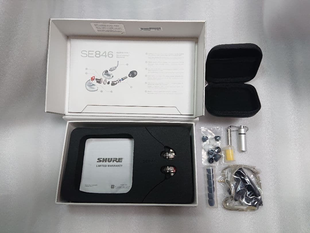 SHURE SE846 CL-A クリア(第一世代) 国内正規代理店品