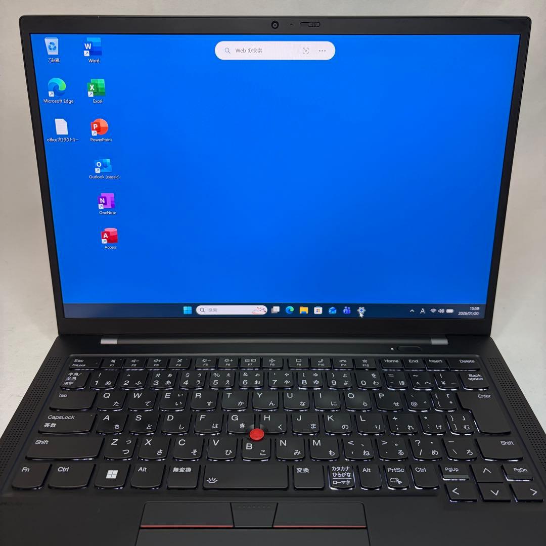 美品 X1 Carbon Gen9 11世代 i5 14型 WUXGA オフィス