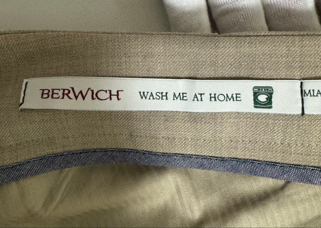 【未使用】BERWICH ベルウィッチ スコッチ ストレッチウール SCOTCH