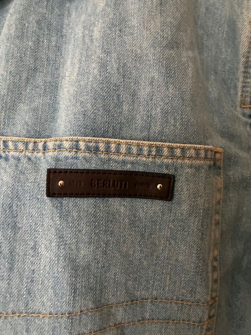 BERLUTI デニムジャケット ライトブルー XL