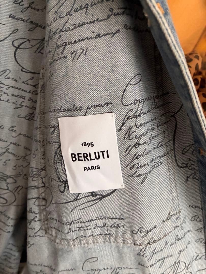 BERLUTI デニムジャケット ライトブルー XL