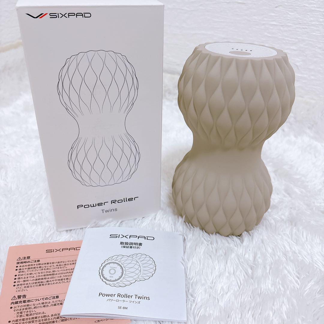 美品 SIXPAD パワーローラー ツインズ シックスパッド SE-BM-00A