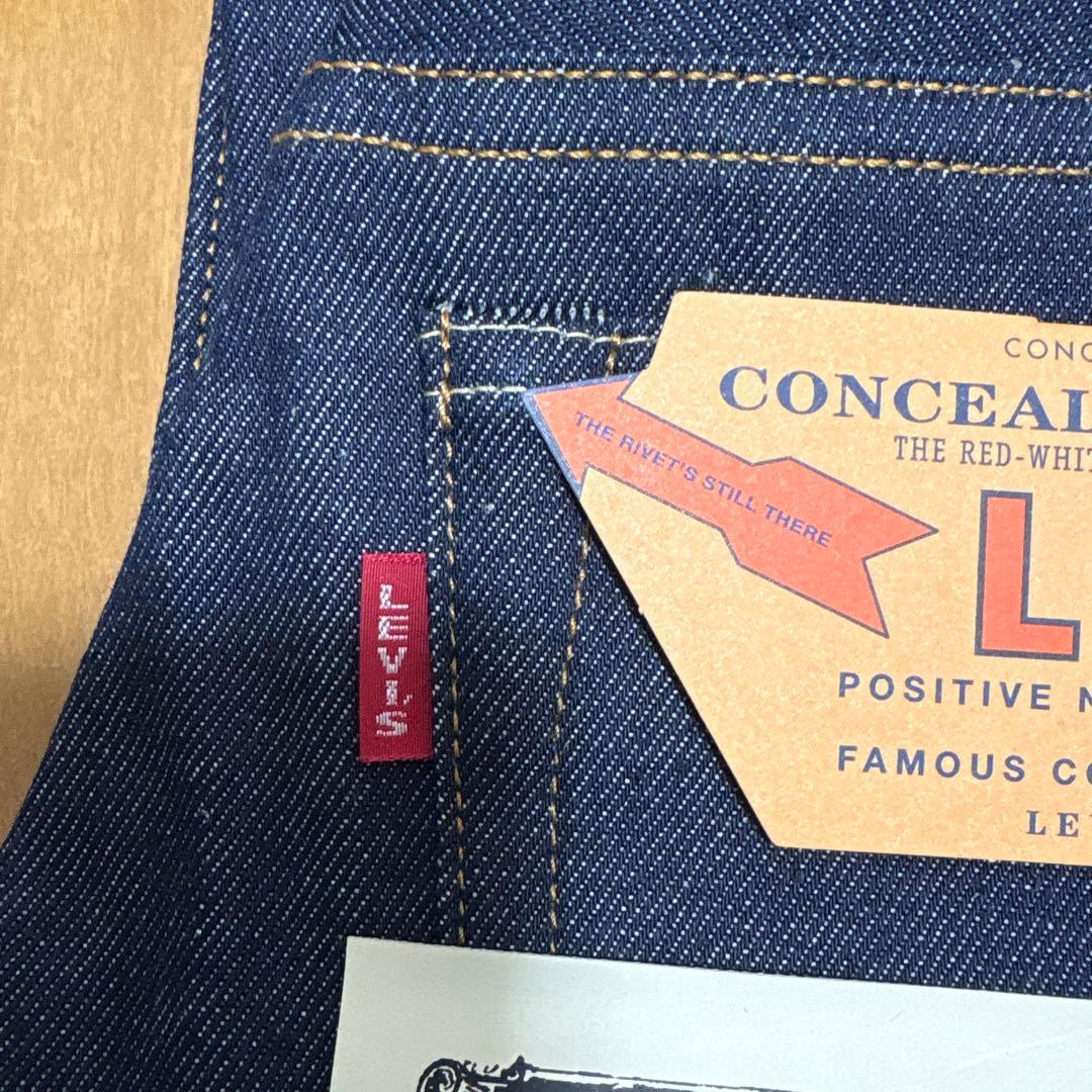 新品　LVC 501XX 1937年モデル リジット37501-0018 W34