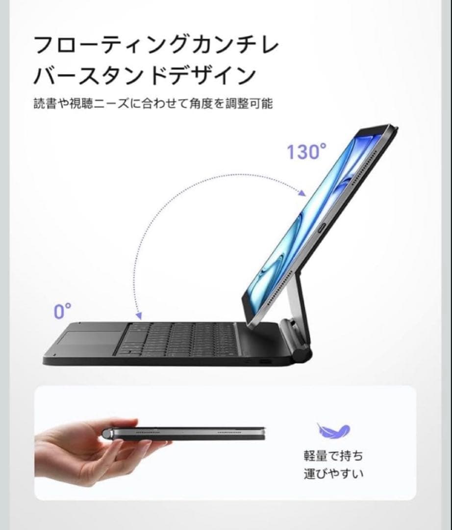 Inateck マジックキーボード JIS日本語配列