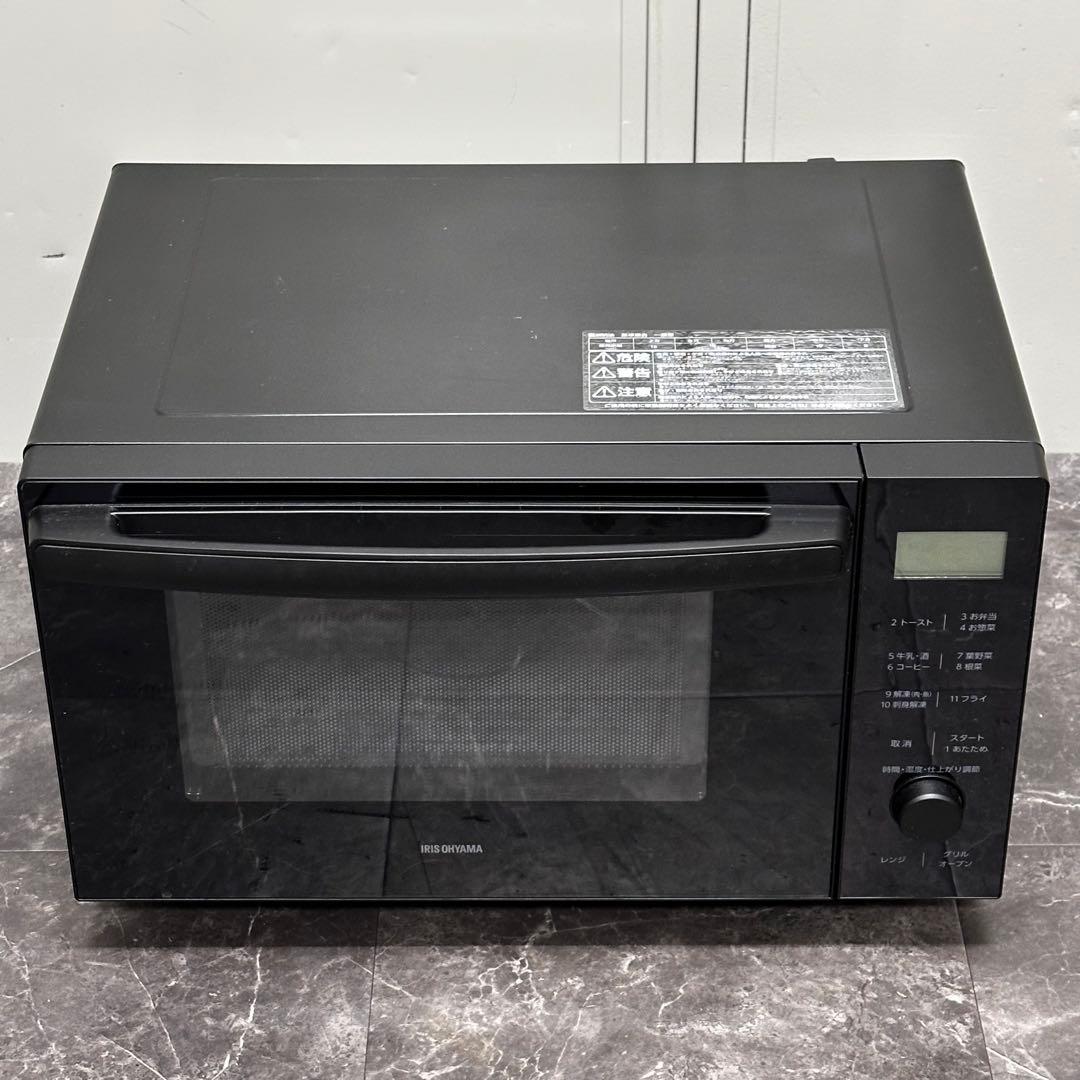 ∞送料込！2023年製アイリスオーヤマ オーブンレンジ AMO-F1811-B