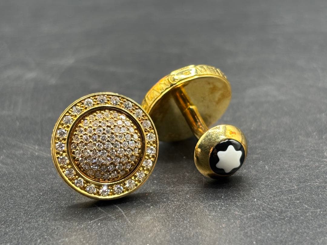 金メッキ カフリンクス 2ペア