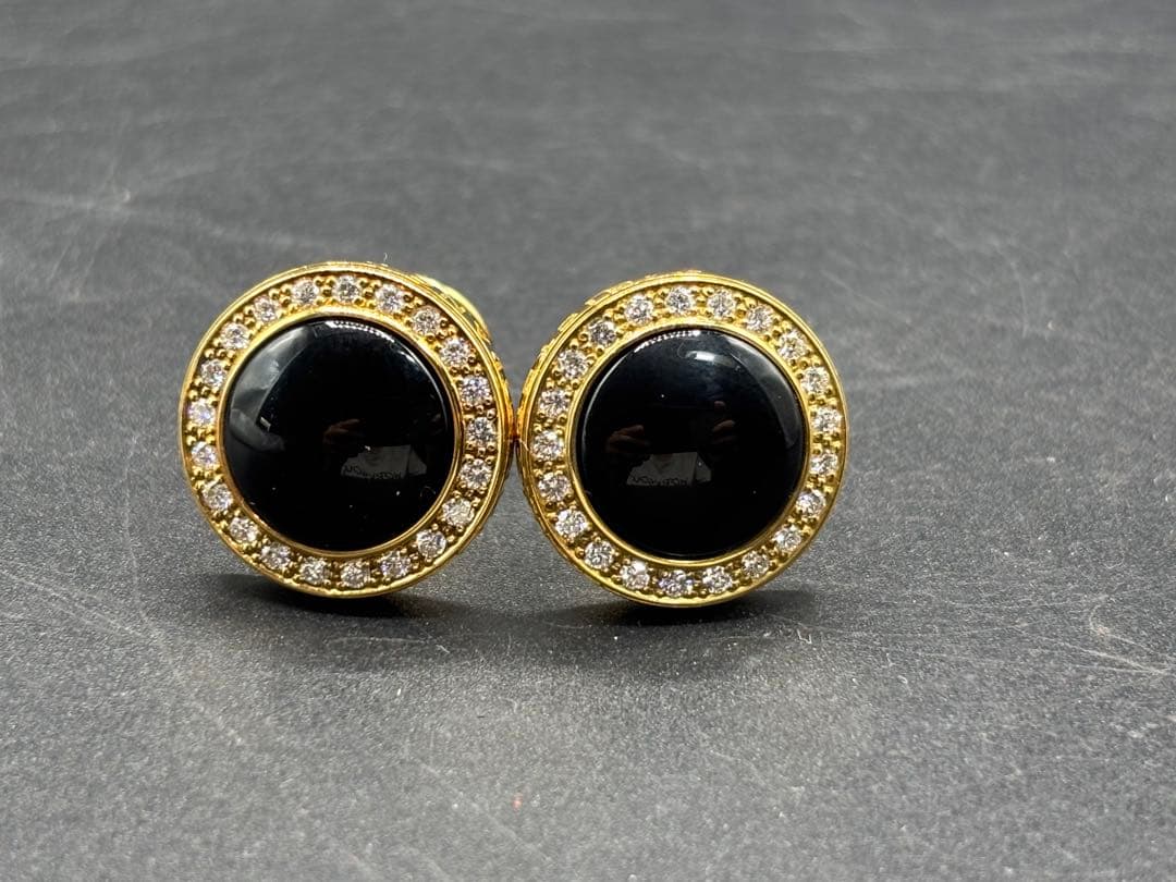 金メッキ カフリンクス 2ペア