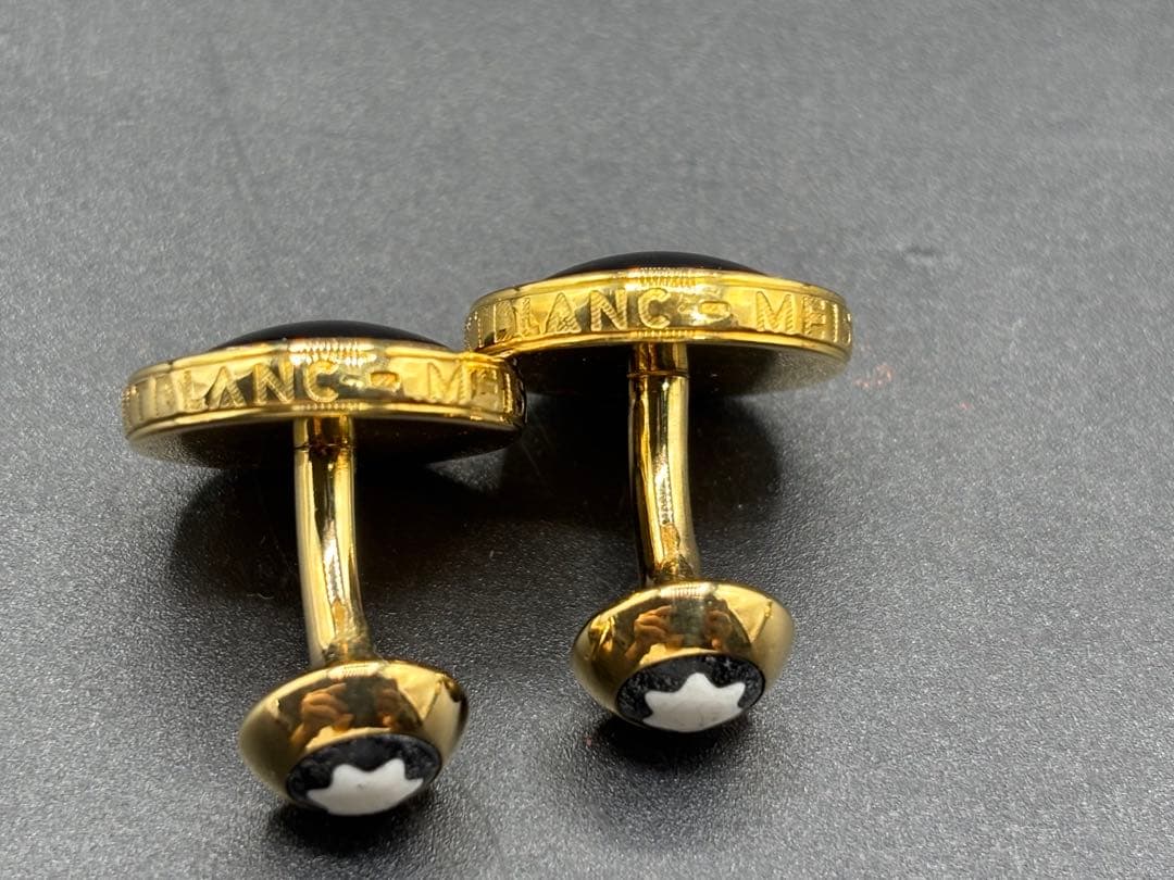 金メッキ カフリンクス 2ペア