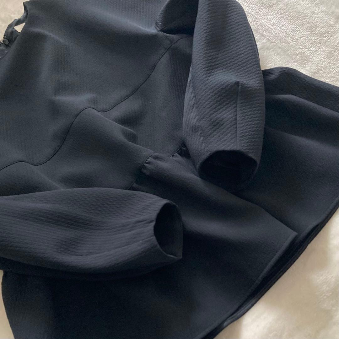 【美品】Ballsey定価2.3万 2023AW ペプラムブラウス ブラック