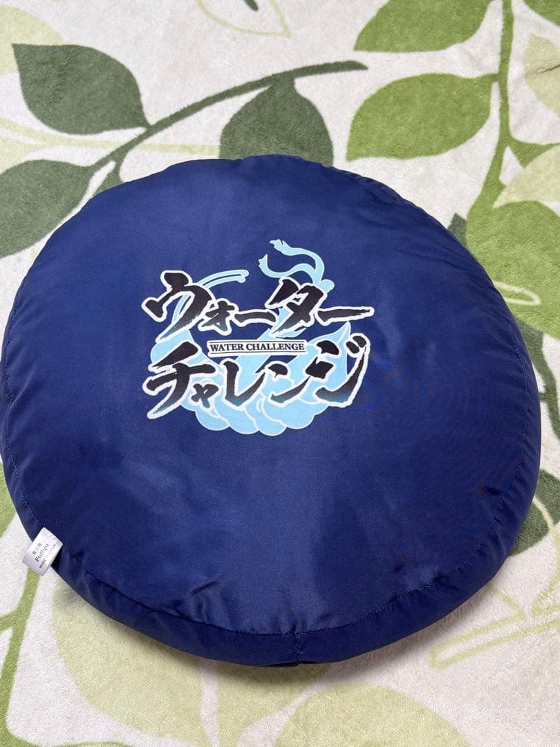 あっちページ　ウォーターチャレンジすまない先生　ブランケット&クッション