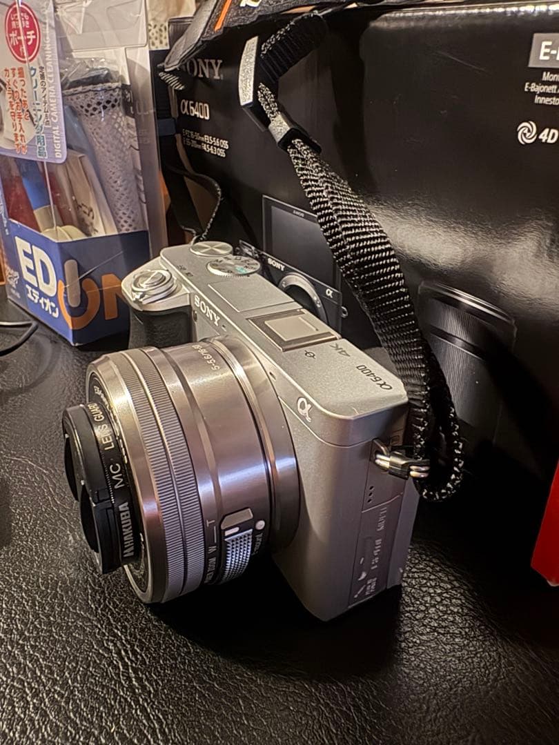 スタッフページ‼️SONY α6400 シルバーモデルEマウント純正