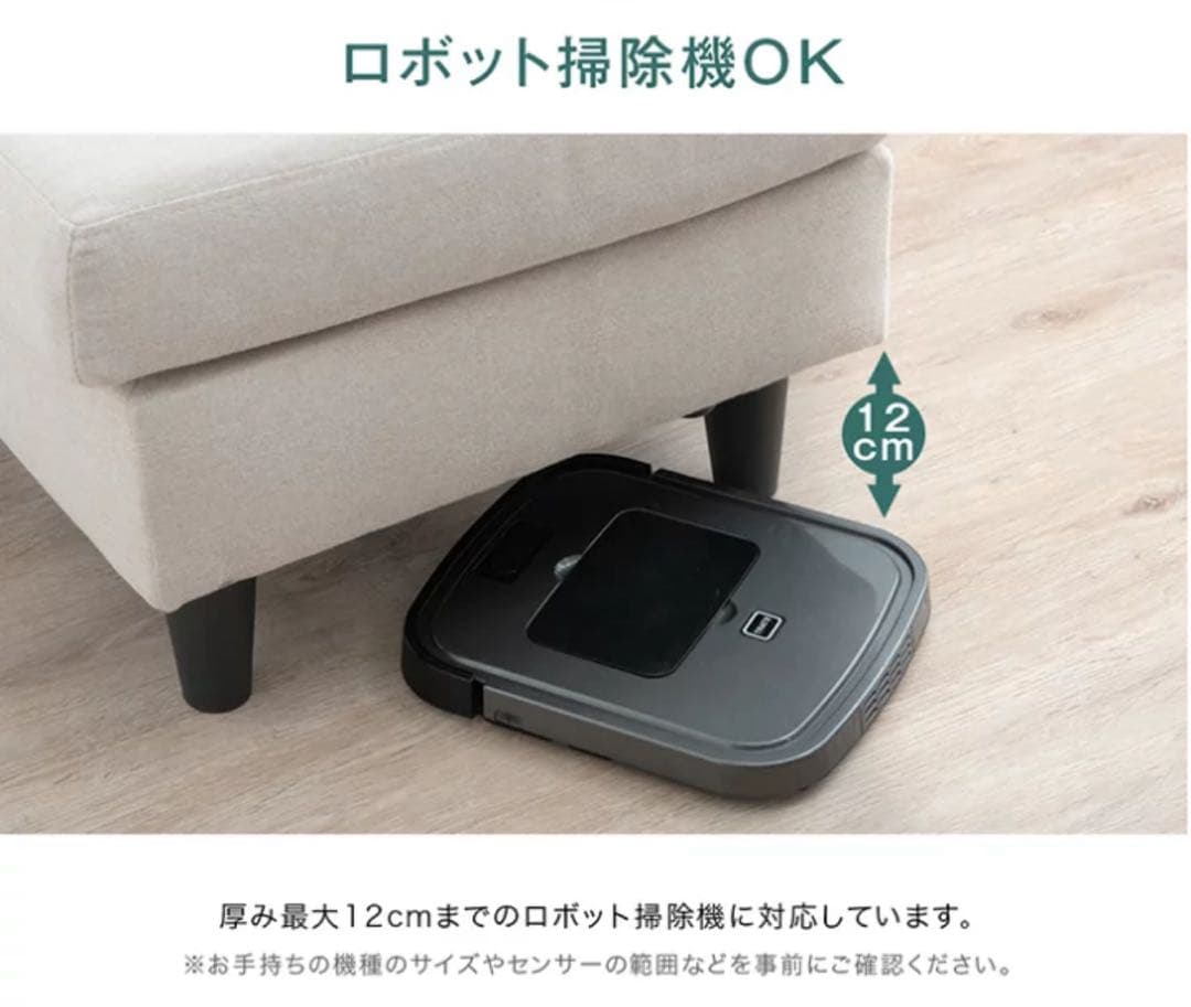 3人掛け　CARLO LIGHT アッシュグレー ソファ