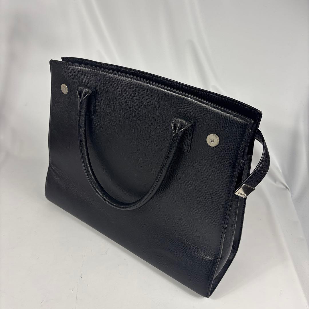 Burberry‘s フォーマルバッグ　ビジネスバッグ　レザー　ブラック