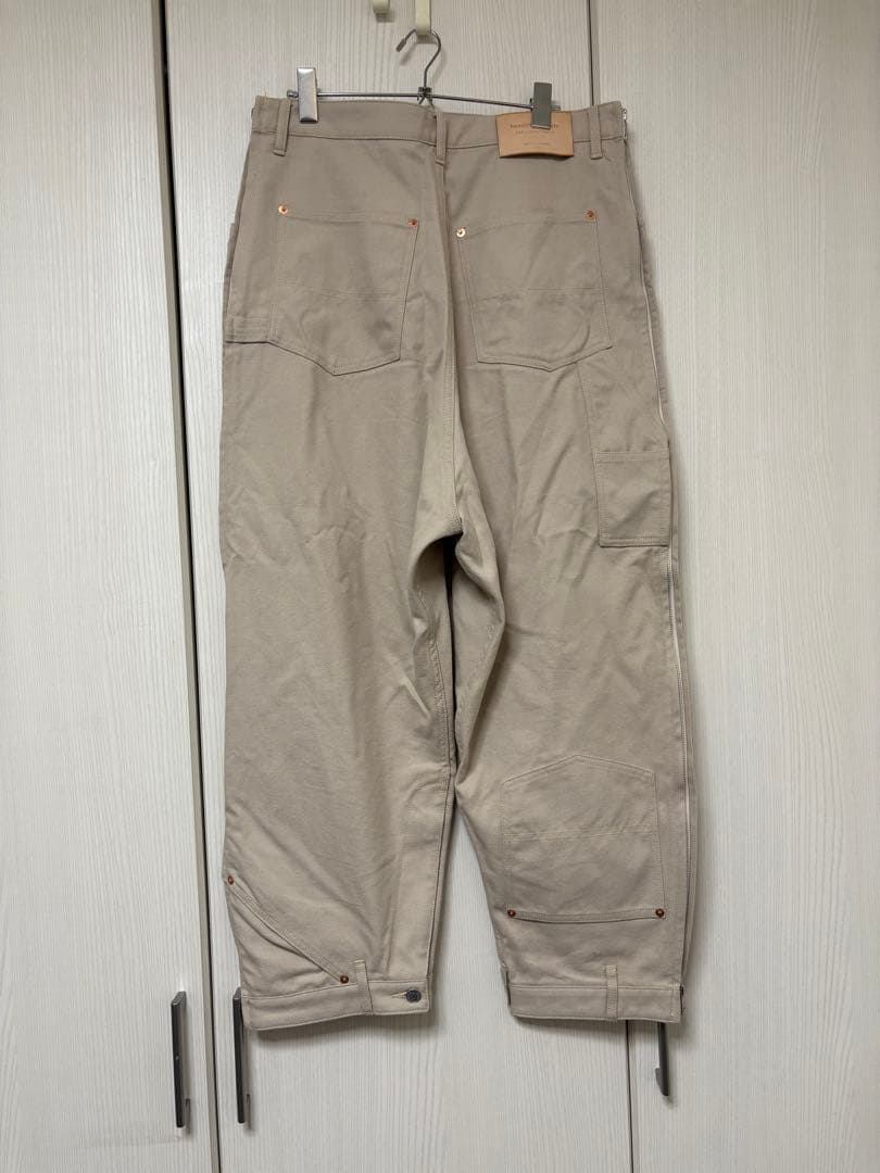 美品 beautiful people ダッククロスパンツ サイズ40