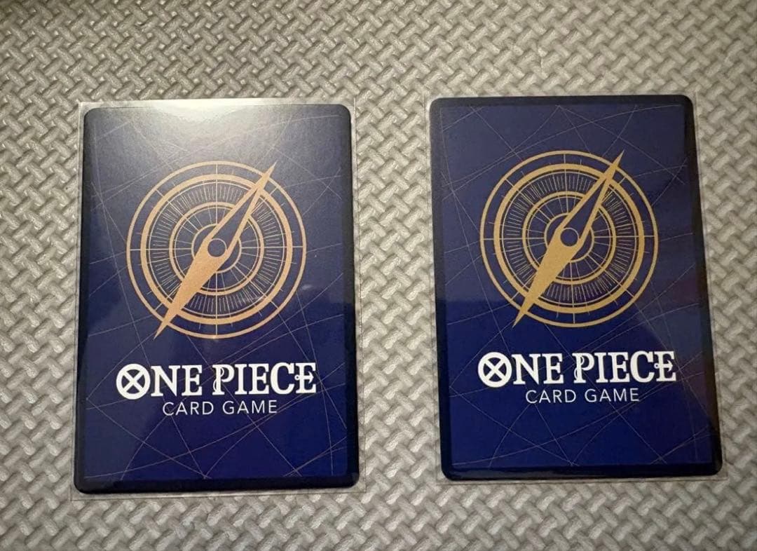 美品ワンピースカード　ルフィ　SR パラレル　2枚セット 尾田栄一郎　描き下ろし