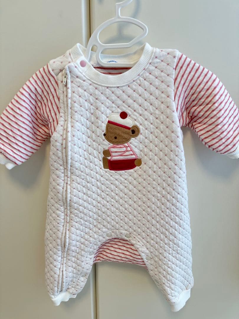 ファミリアのカバーオール　2着セット