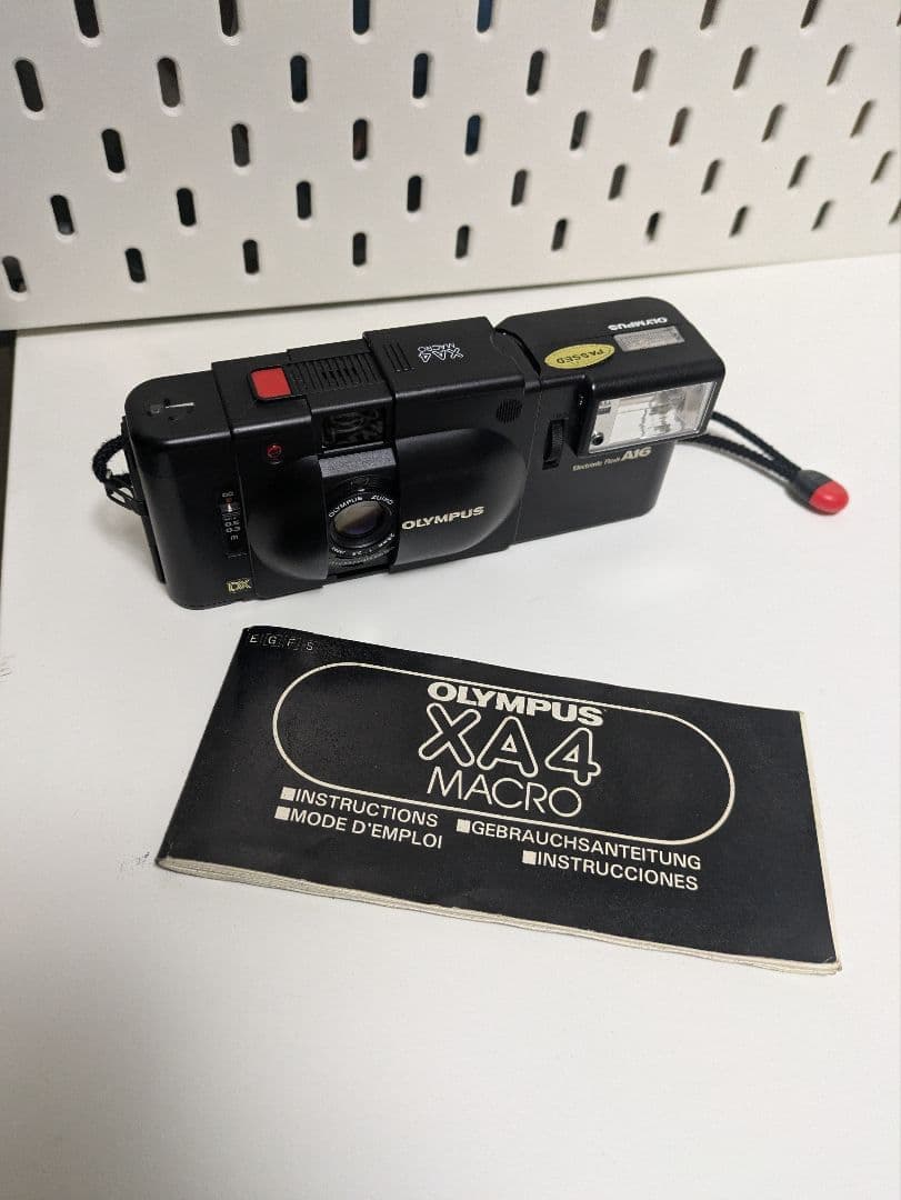 動作確認 Olympus XA4 MACRO A16オリンパス コンパクトカメラ