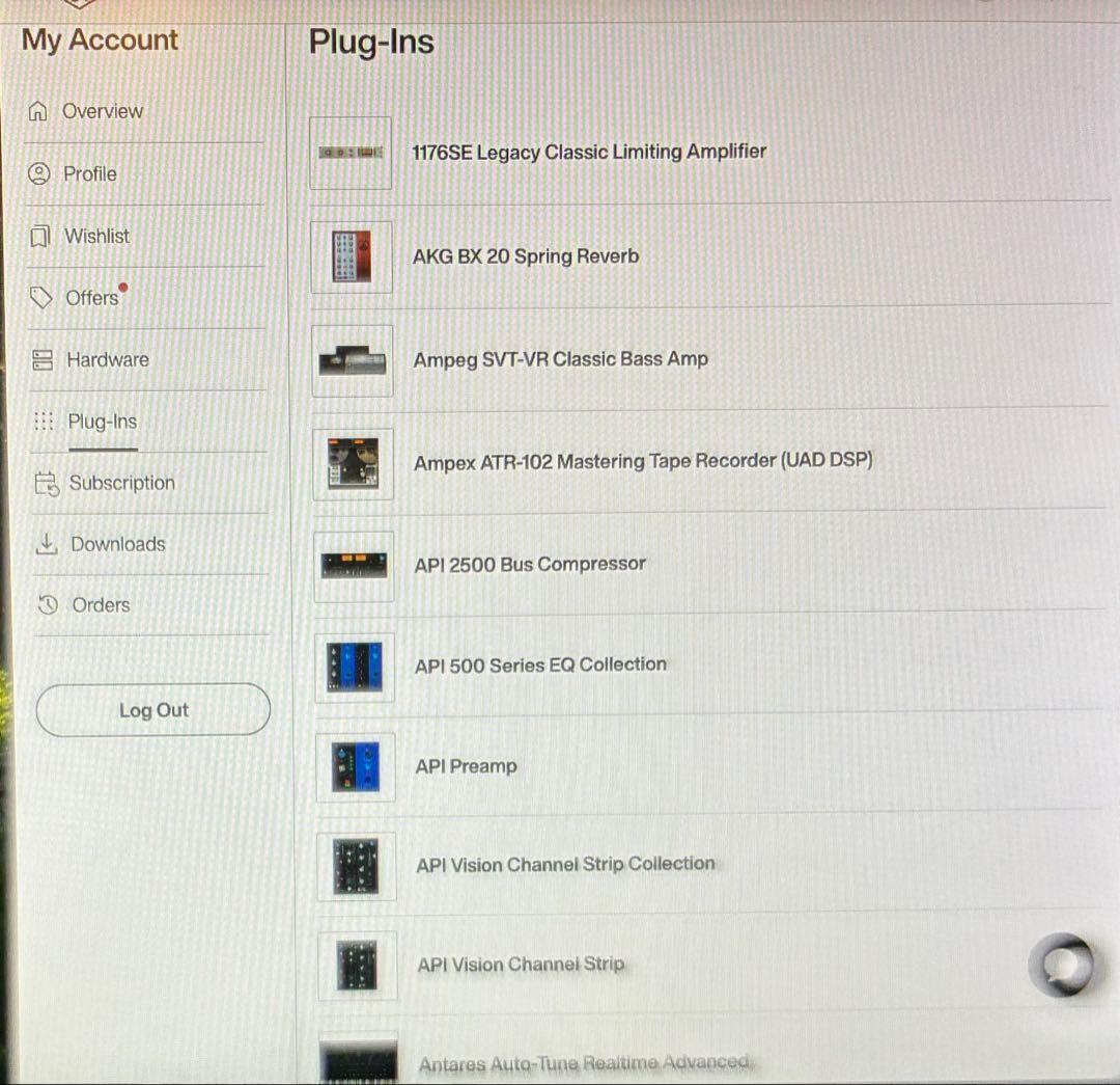 Apollo Twin X Duo(プラグイン133種類付)