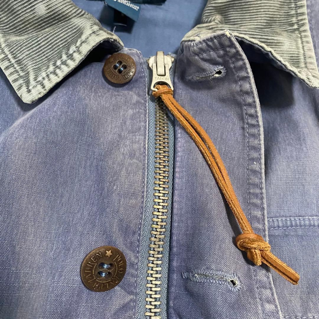 【ポロバイラルフローレン】ハンティングジャケット Wジップ キーウエスト XXL