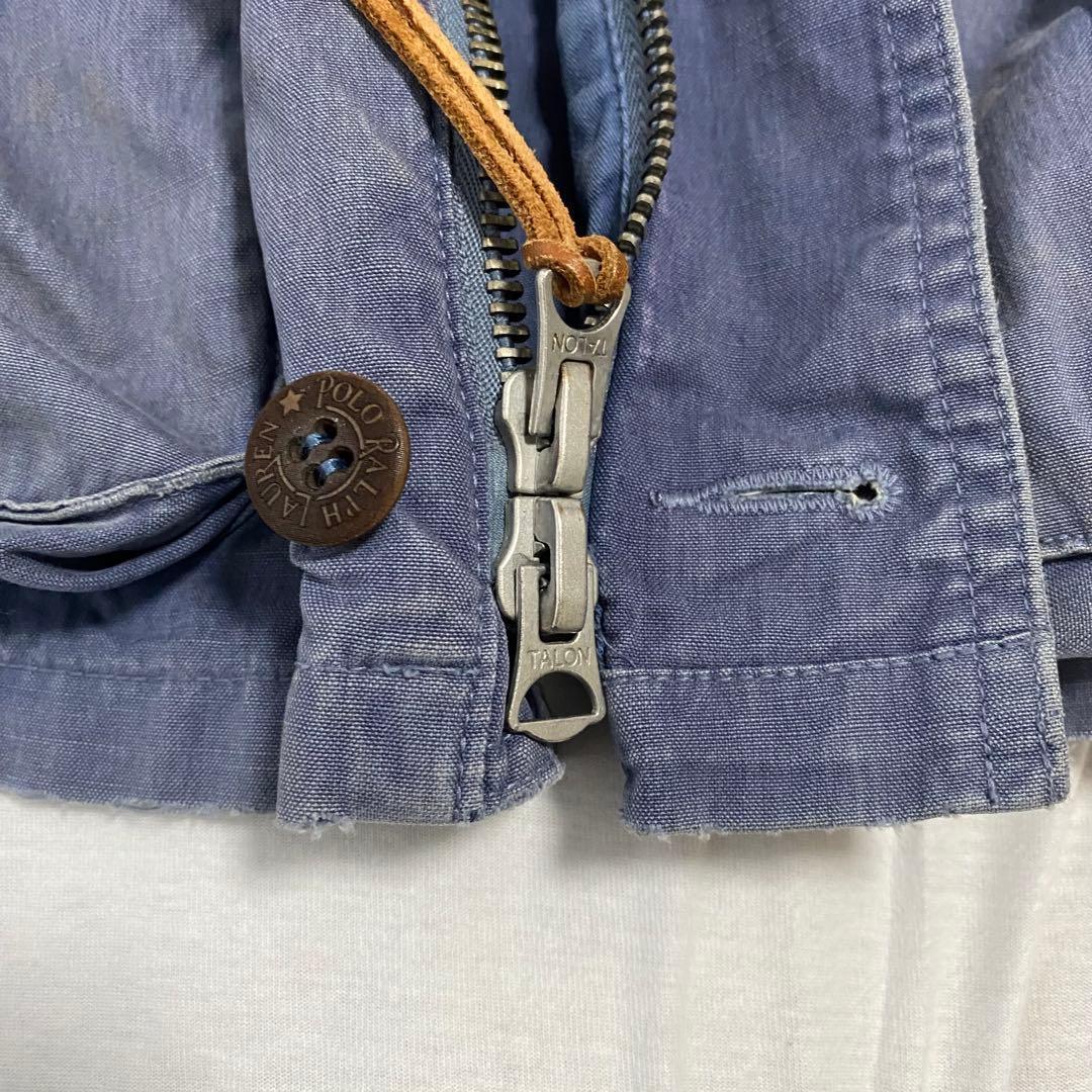 【ポロバイラルフローレン】ハンティングジャケット Wジップ キーウエスト XXL