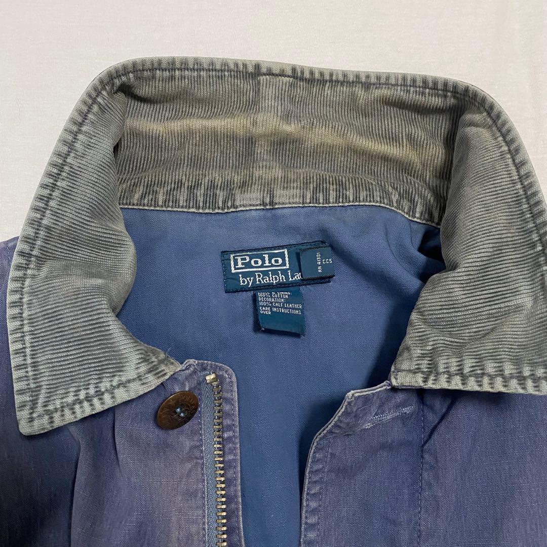 【ポロバイラルフローレン】ハンティングジャケット Wジップ キーウエスト XXL