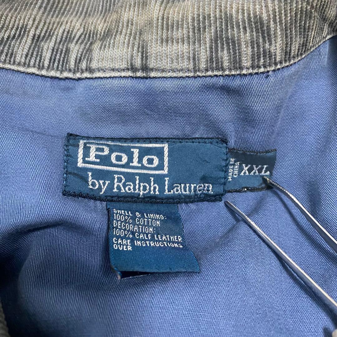 【ポロバイラルフローレン】ハンティングジャケット Wジップ キーウエスト XXL