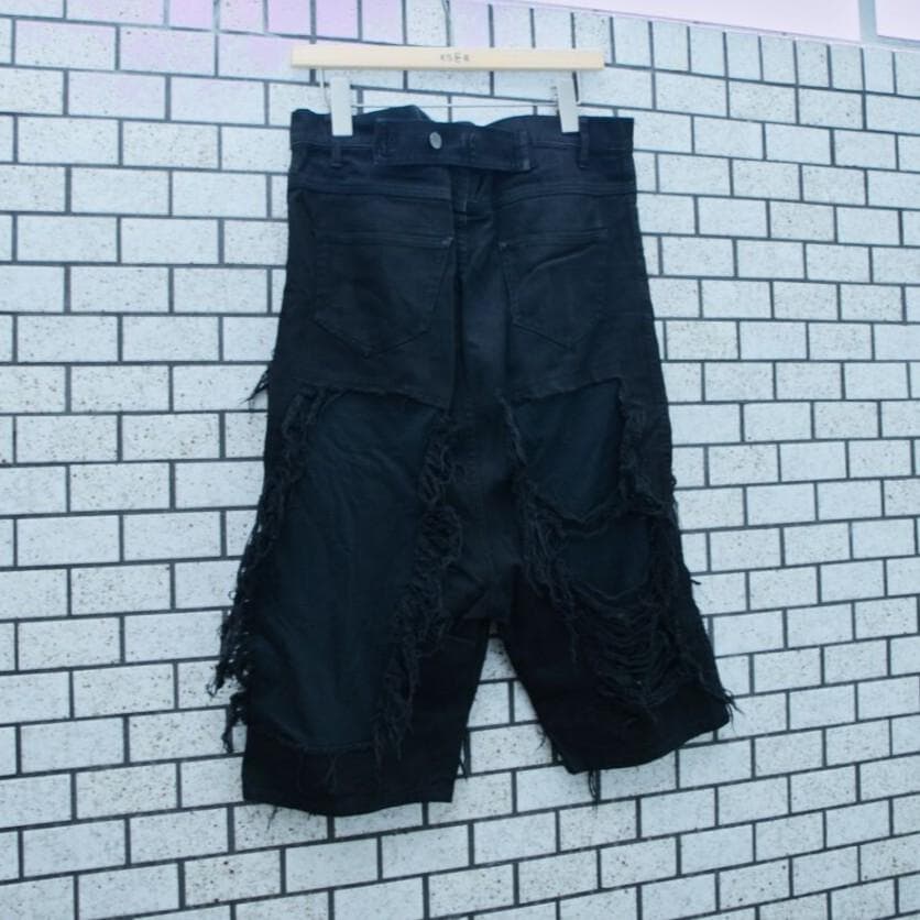 クリスチャンダダ CHRISTIAN DADA デストロイハーフパンツ