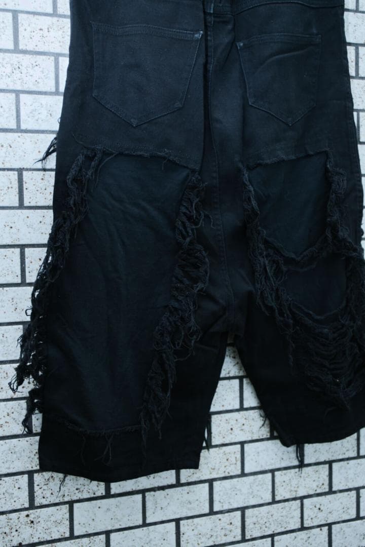 クリスチャンダダ CHRISTIAN DADA デストロイハーフパンツ