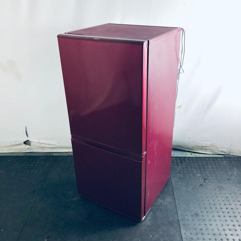 ★送料・設置無料★ 中古 2ドア冷蔵庫 アクア (No.1213)