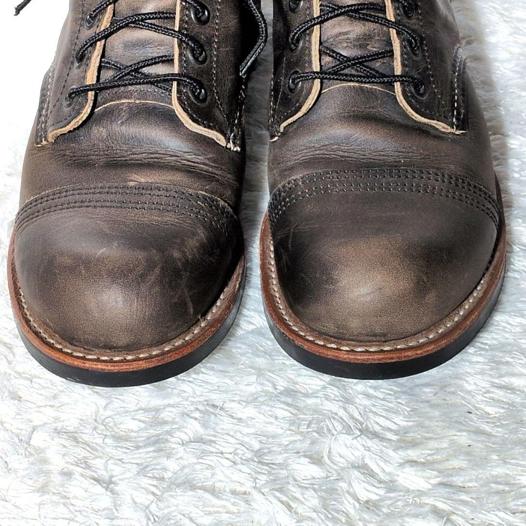 【希少 美品】レッドウィング　アイアンレンジャー　チャコール　8086　8D