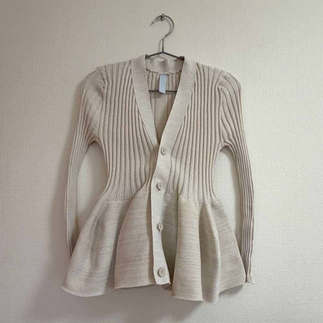 トップス CFCL POTTERY GLITTER CARDIGAN