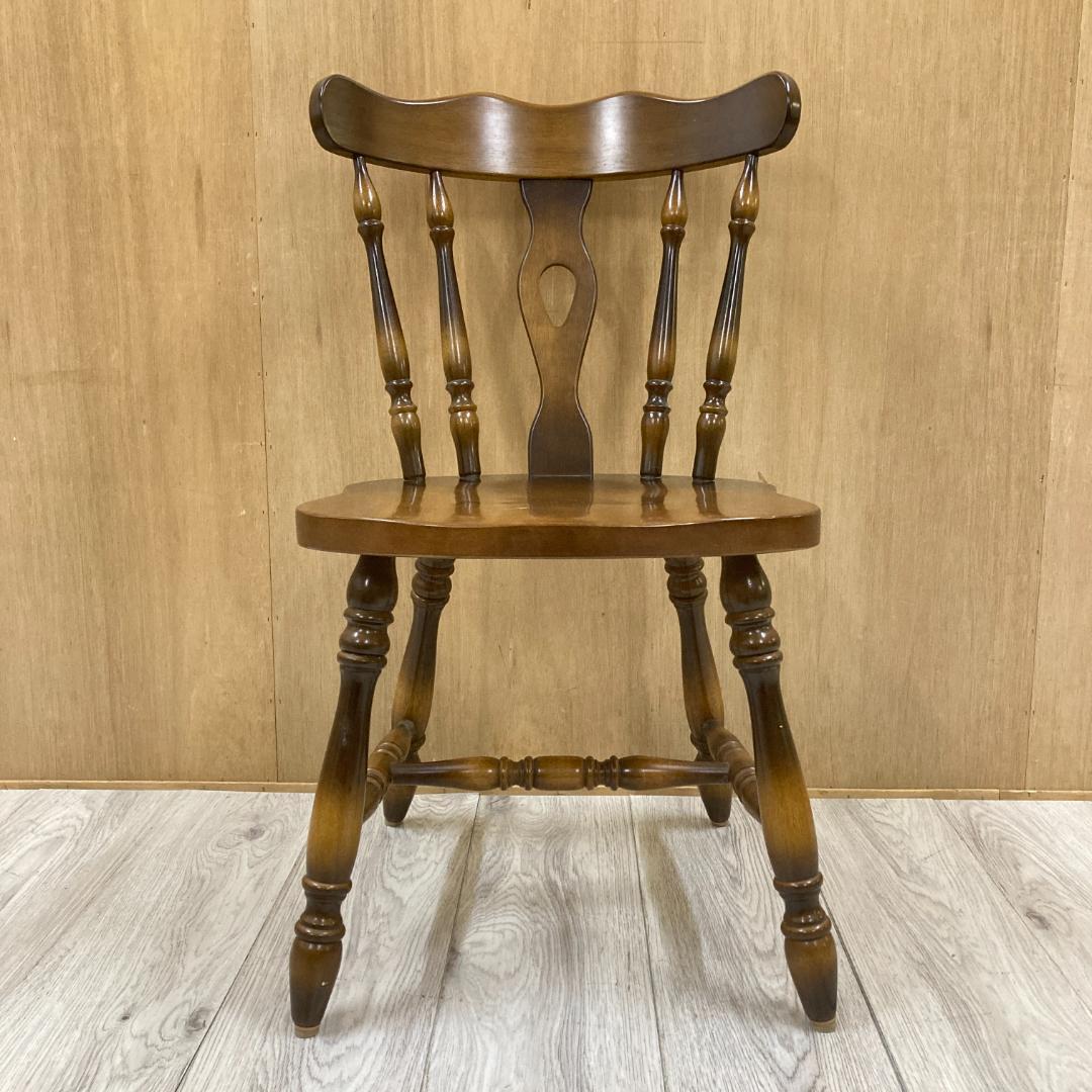 【飛騨産業】キツツキ　ウィンザーチェア　ダイニングチェア　椅子　B