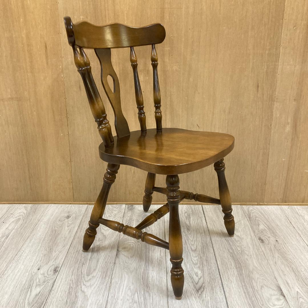 【飛騨産業】キツツキ　ウィンザーチェア　ダイニングチェア　椅子　B