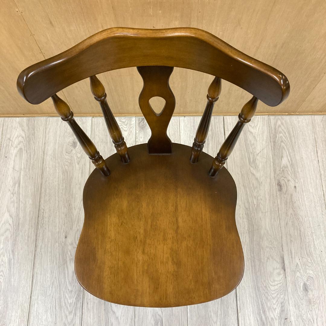 【飛騨産業】キツツキ　ウィンザーチェア　ダイニングチェア　椅子　B